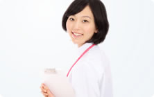 看護師さん横顔画像